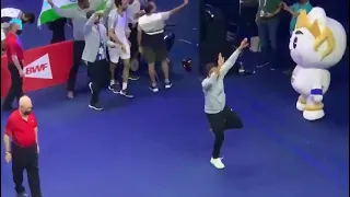 Team India Celebration After Winning Thomas cup final