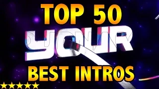 TOP 50 FREE INTRO TEMPLATES - After Effects, Sony Vegas, Cinema 4D