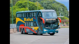 Ruta pedido por Luis Burgos saliendo con el ómnibus con Balut desde Córdoba hasta llegar a Salta.-