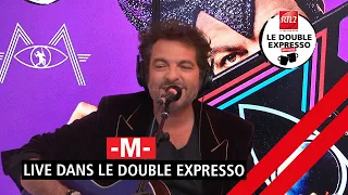 -M- interprète "Dans ta radio" en live dans Le Double Expresso RTL2 (03/06/22)