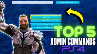 Top 5 Ark Commands Ps4 and XBOX | The Best and Most Useful Commands You Need to Know