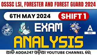 Forest Guard Exam Paper ( 6th May Shift 1 ) | LSI, Forester All Asked Q&A