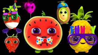 Funky Fruits Baby Sensory * Birthday Dance Party * Fun Animation and Upbeat Music!