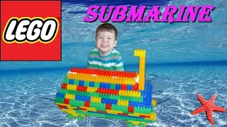 ✈ Строим из ЛЕГО Батискаф | подводная лодка | Submarine | LEGO | Лего конструктор | Lego бум
