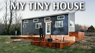 Inside MY OWN 330sqft Tiny House! Before & After