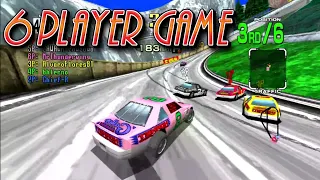Daytona USA - 6 Player Online (777 Speedway Mirrored)