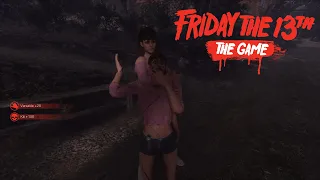 Tiffany Cox Kills Counselors with Grab Kills! Friday the 13th: The Game