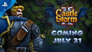 CastleStorm II - Release Date Trailer | PS4