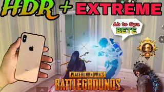 MAX GRAPHICS HDR EXTREME 60 FPS 🔥 || IPHONE XS GAMEPLAY PUBG TEST 🥶 2024 || NO LAG | 97JokerGaming