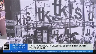 Times Square's TKTS ticket booth celebrates 50th birthday