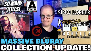 Massive Bluray COLLECTION Update! - Kino, Second Sight, Vinegar Syndrome, Umbrella, And MORE!
