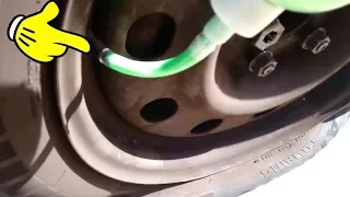 Exactly How To install Slime Sealant in Car Tire to Fix Flat