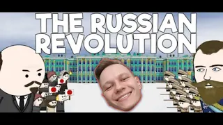 Russian guy reacts The Russian Revolution OverSimplified (Part 1)