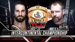 WWE TLC 2018 Seth Rollins vs Dean Ambrose 2K19 Simulation