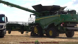 John Deere - Güstrower / Getreideernte - Grain Harvest  2022  pt.1