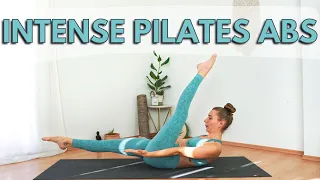 20 MIN INTENSE PILATES AB WORKOUT AT HOME | Intermediate Level & No Equipment