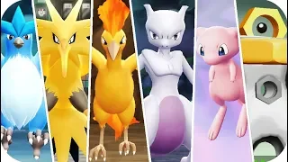 Pokémon Let's Go Pikachu & Eevee - All Legendary Pokémon Locations (1080p60)