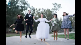 קליפ החתונה של יאיר וקרן אולמי מייפל פתח תקווה סיור ב שבע תחנות