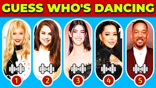 Guess Who Is Dancing? | Charli D’amelio, Bella Poarch,Addison Rae, Loren Gray, BabyAriel,MrBeast...
