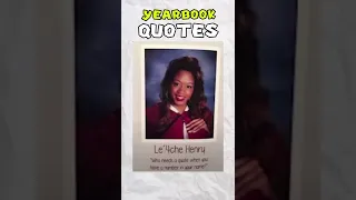 FUNNIEST YEARBOOK QUOTES 📖🤣 [6] #Shorts