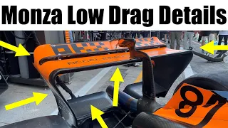 F1 2023 - R15 Italian GP - Low Drag Details