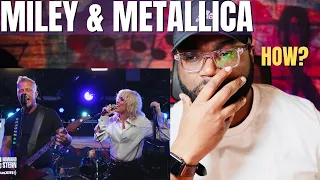 And then I Heard Miley Cyrus & Metallica's - Nothing Else Matters (Reaction!!)