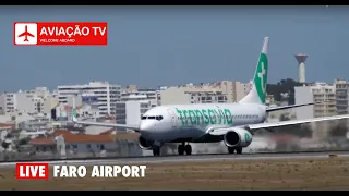 🔴 LIVE • Direto do Aeroporto de Faro / Live from Faro Airport (FAO/LPFR)