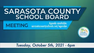 SCS | October 5, 2021 - Board Meeting 6pm