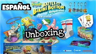 Unboxing SpongeBob SquarePants: Battle for Bikini Bottom – Rehydrated F.U.N Edition // Español