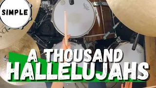 Simple Drums for A Thousand Hallelujahs by Brooke Ligertwood