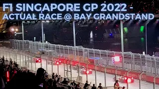 🏁 F1 Singapore GP 2022 | Actual Race @ Bay Grandstand