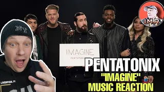 Pentatonix Reaction - "IMAGINE" (JOHN LENNON COVER)| NU METAL FAN REACTS |