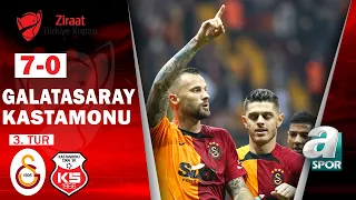 Galatasaray 7-0 Kastamonuspor MAÇ ÖZETİ (Ziraat Türkiye Kupası 3.Tur Maçı) / 19.10.2022