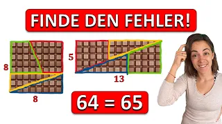 🤯🤯🤯 VIELE fallen DARAUF rein! DU auch!? | Mathe Paradoxon SCHOKO