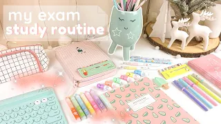 Final exam study routine ✨ study tips