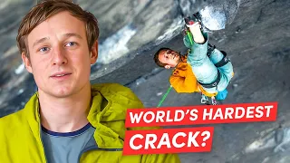 How He Trained For The 'World's Hardest Crack Climb' (ft. Pete Whittaker & Tom Randall)