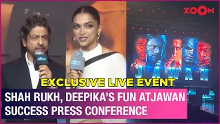 LIVE - Shah Rukh Khan, Deepika Padukone, Vijay ADDRESS media at Jawan success press conference