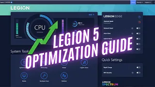 Legion 5 Optimization Guide for Best Performance