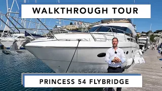 Princess 54 Flybridge Cruiser! One of our favourite boats £480,000 - Full Width Mid-ships cabin!