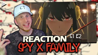 SHE IS FIRE!! 🔥❤️‍🔥 | SPY x FAMILY S1 Ep2 REACTION! | SECURE A WIFE