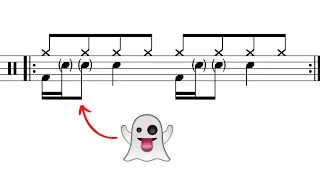 Ghost Notes - 10 Rhythms To Add Dynamics To Your Grooves 🥁
