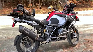 Full Akrapovic Exhaust on R1200GS Adventure by Jet-Hot