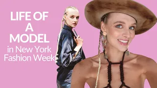 Life of a model at NEW YORK FASHION WEEK / Nina Dapper