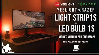 Yeelight LED strip 1s + LED bulb 1s - x Razer Chroma?! Full walkthrough Review [Xiaomify]