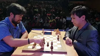 Touch move incident by Hikaru Nakamura (2018)