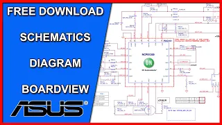 SCHEMATIC ✅ ASUS X510UNR X510UA X510UQ REV3.0 DIAGRAMA ESQUEMATICO