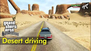 Driving around the desert | GTA: San Andreas - Definitive Edition