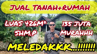 JUAL TANAH+BANGUNAN LAYAK HUNI DI TANJUNGSARI GUNUNGKIDUL LUAS 426M² SHM P CUMA 142 JUTA NEGO KERAS