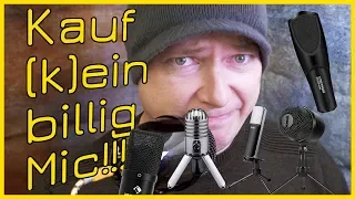 Darum solltest Du kein Billig-USB Mikrofon kaufen! |2018