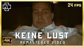 Rammstein Keine Lust 4K with subtitles/lyrics remastered video